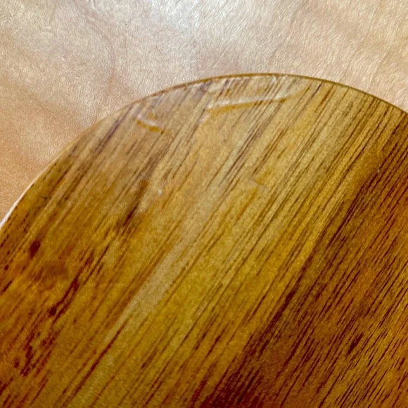 🦚Rae Dunn Farmhouse Ceramic “Sweet & Pour” Wooden Tray Set - Picture 16 of 16